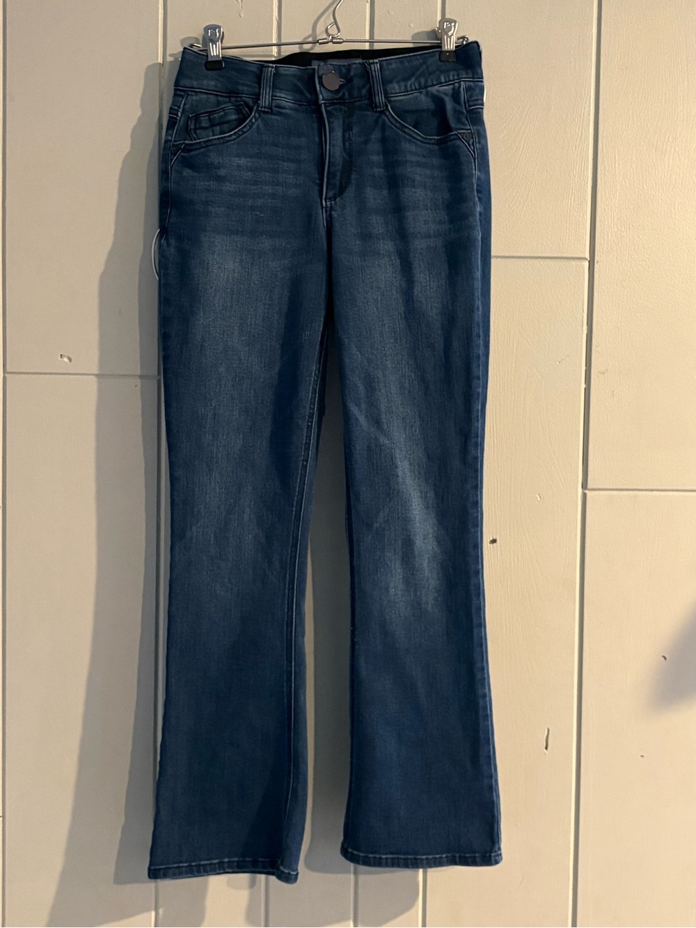 Democracy Ab Solution Jeans 2P Petite Bootcut Flare Medium Wash